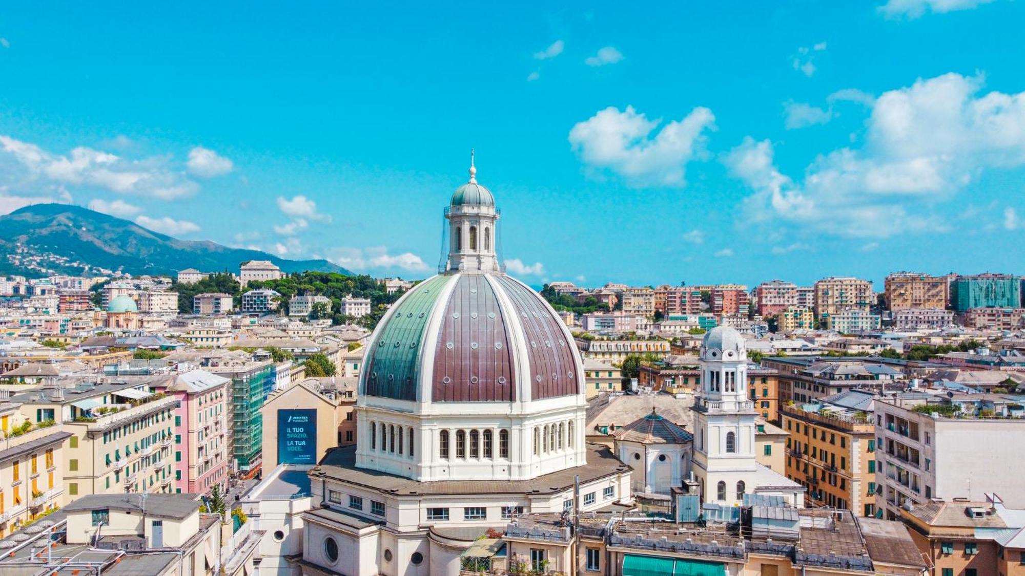 Attico Luxury Con Parcheggio E Terrazza Vista Mozzafiato Apartman Genova Kültér fotó